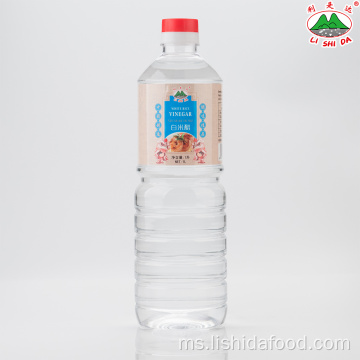 1000ml botol plastik putih cuka beras